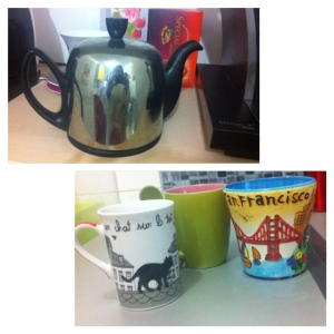 Théière et mugs